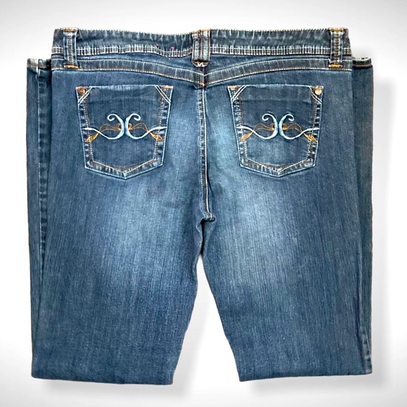 Candies Y2K Flare Wide Leg Juniors Jeans - Picture 5 of 8